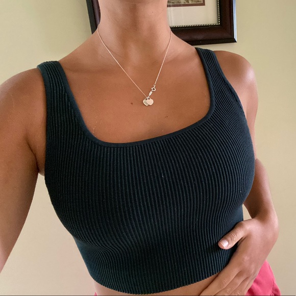 Aritzia Tops - Aritzia Sculpt Knit Cropped Tank